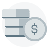 Icon for No fees and minimum account balance