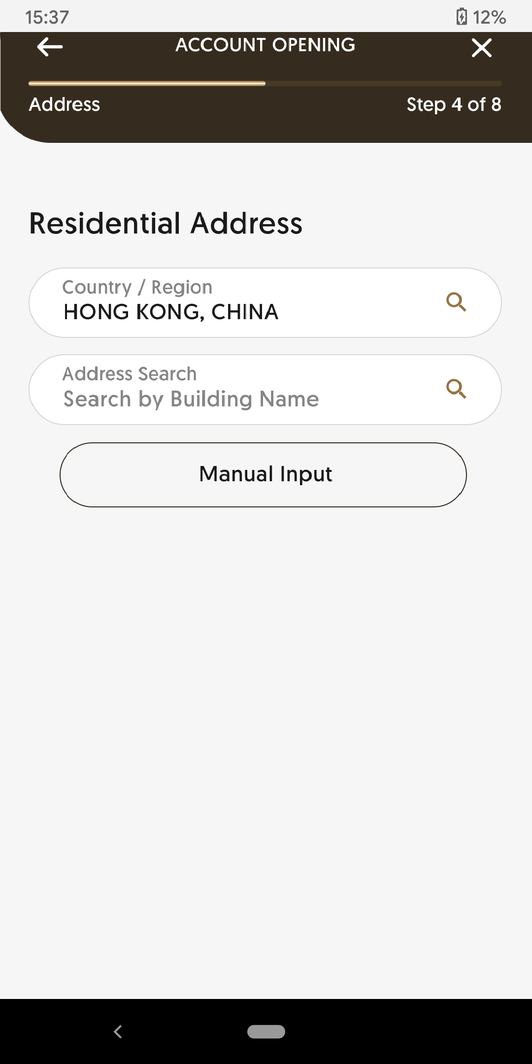 Fill in your personal details